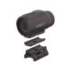 Прицел призматический Gaut Sapphire 3x18, HD, подсветка красная, Picatinny, арт.: G-P-X3 [GAUT]